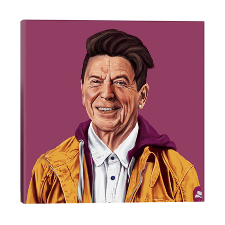 Ronald Reagan // Amit Shimoni (26"W x 26"H x 1.5"D)