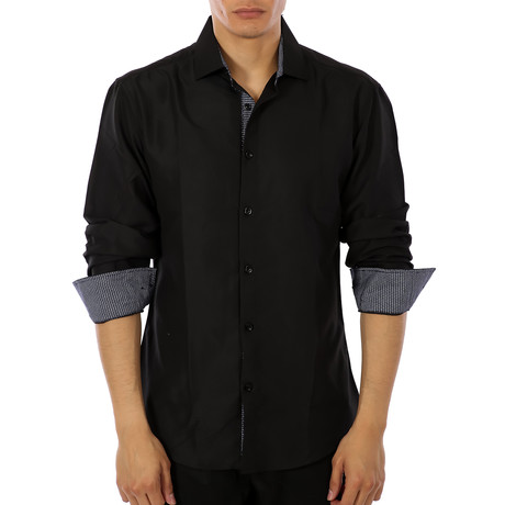 Montpelier Button Up Shirt // Black (XS)