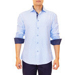 Springfield Button Up Shirt // Blue (XL)
