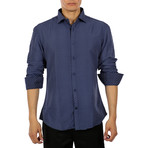Albany Button Up Shirt // Blue (M)