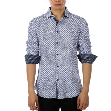 Columbia Button Up Shirt // White (XS)