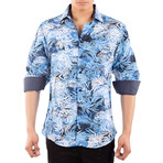 Indianapolis Button Up Shirt // Blue (M)