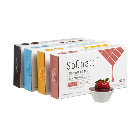 SoChatti Chocolate Variety Pack // 4 Pouches