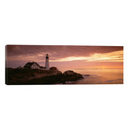 Portland Head Lighthouse, Cape Elizabeth, Maine, USA  // Panoramic Images (60"W x 20"H x 0.75"D)