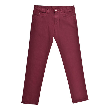 5-Pocket Jeans // Red (30)