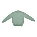 Knit Cashmere Sweater // Light Green (Euro: 50)