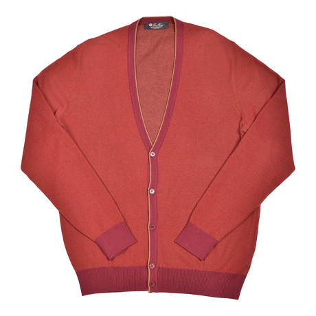 Baby Cashmere Cardigan // Red (Euro: 46)