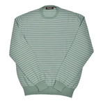 Knit Cashmere Sweater // Light Green (Euro: 52)