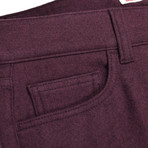Jean Style Cashmere Pants // Purple (30)