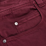 5-Pocket Jeans // Red (34)