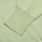 Silk Blend Sweater // Lime (Euro: 48)