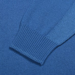 Hooded Cashmere Sweater // Blue (Euro: 48)