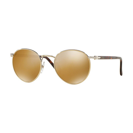 Men's 2388S Sunglasses // Gold + Havana + Light Brown