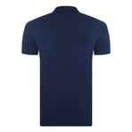 Adam Short Sleeve Polo Shirt // Navy (2XL)