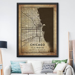 Chicago, Illinois (24"H x 18"W)