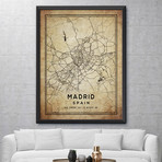 Madrid, Spain (24"H x 18"W)