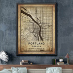 Portland, Oregon (24"H x 18"W)