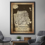 San Francisco, California (24"H x 18"W)