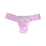 Linette Low Rise Thong // Water Lilly Purple (Onesize (2-12))