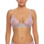 Linette Bralette // Water Lilly Purple (X-Small)