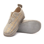 Ivy House Slipper // Yellow Plated + Gray Sole (Euro: 39)