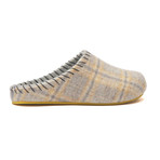 Pine House Slipper // Yellow Plated + Black Stitching + Beige Sole (Euro: 42)