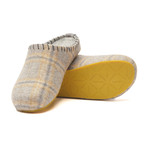Pine House Slipper // Yellow Plated + Black Stitching + Beige Sole (Euro: 36)