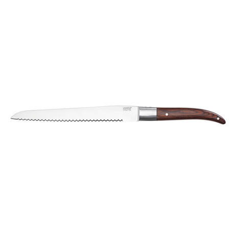 Laguiole Expression // 8.5" Bread Knife (Bakelite Wood Handle)