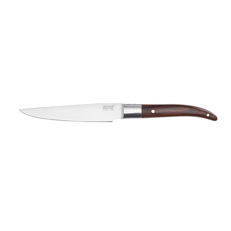 Laguiole Expression // 5" Utility Knife (Bakelite Wood Handle)