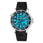 Deep Blue Abalone Automatic // MSTR442BLUEABLN