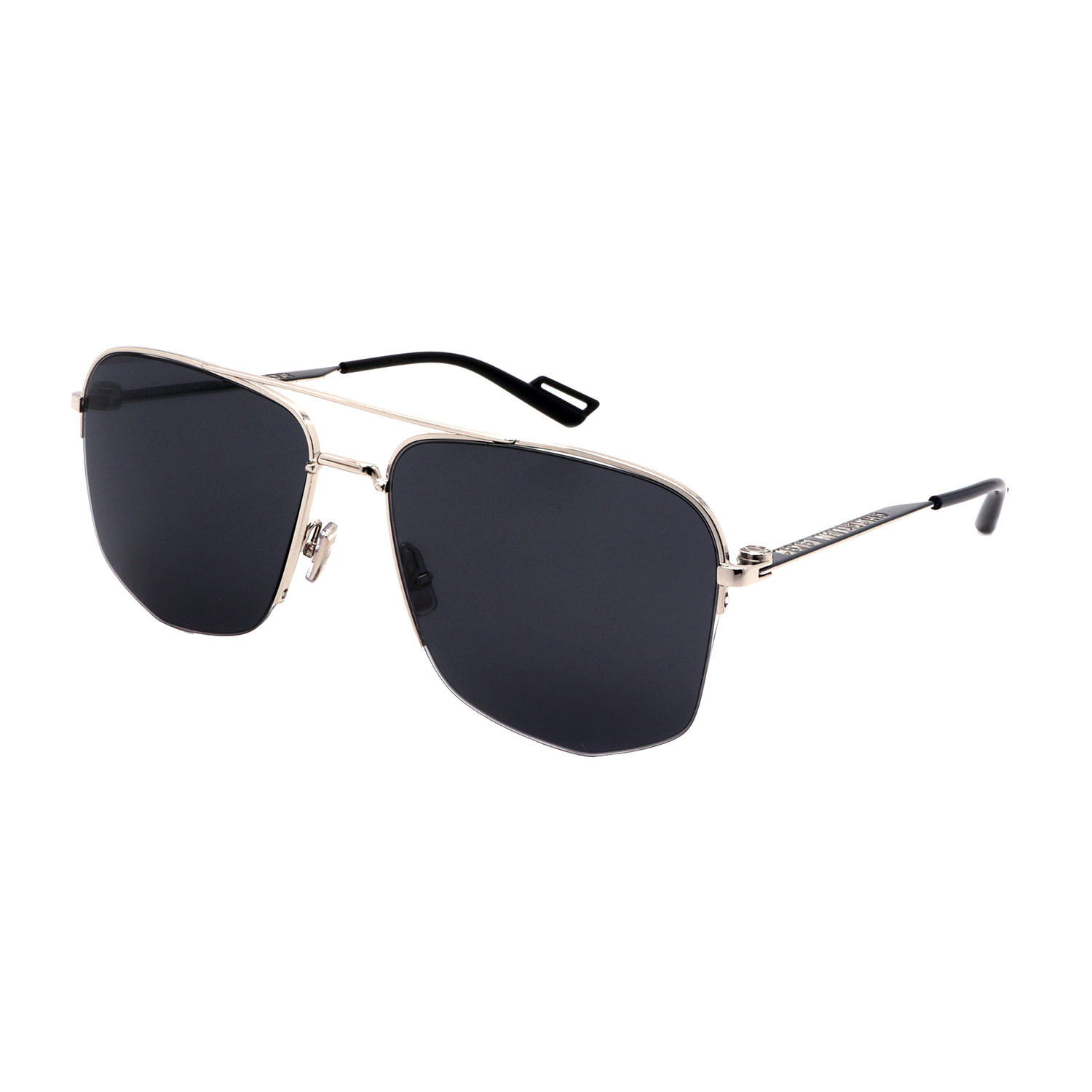 Men's DIOR-180-84J Sunglasses // Silver + Gray - Dior - Touch of Modern