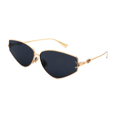 Unisex DIOR-GIPSY-2-J5G Sunglasses // Gold + Gray