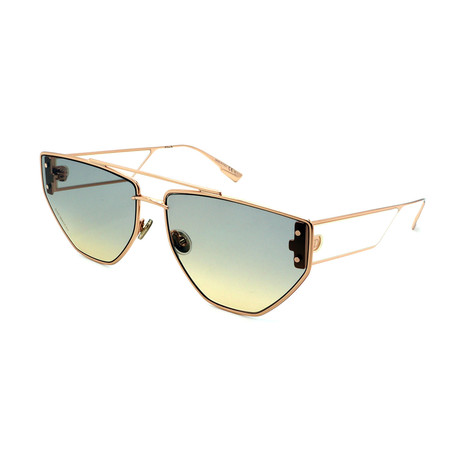Unisex DIOR-CLAN-2-0DDB Sunglasses // Gold