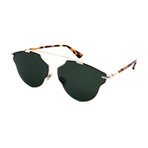 Unisex DIOR-SO-REAL-POP-3YG Sunglasses // Havana + Green