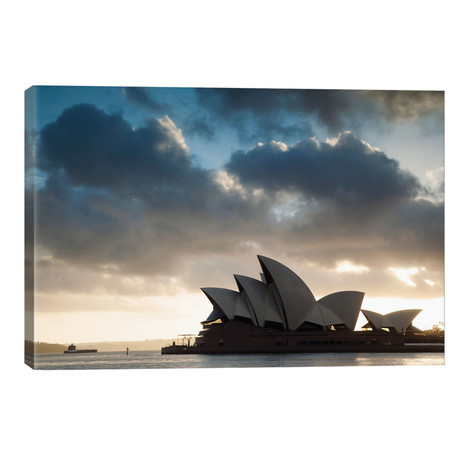 Sydney Opera House At Sunrise, Sydney, New South Wales, Australia // Matteo Colombo (26"W x 18"H x 1.5"D)