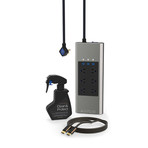 Home Theatre III Series // 4K HDMI 2.5m + 6-Outlet Power Strip + Clean & Protect