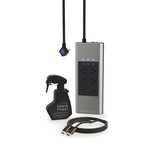 Home Theatre V Series // 4K Active HDMI 5.0m + 6-Outlet Power Strip + Clean & Protect