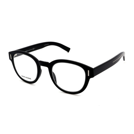 Men's DIOR-FRACTION-O3-807 Optical Glasses // Black