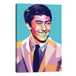 Dustin Hoffman Smiling // Stars On Art (40"W x 26"H x 1.5"D)