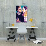 Leonardo Di Caprio and Kate Winslet // Stars On Art (40"W x 26"H x 1.5"D)