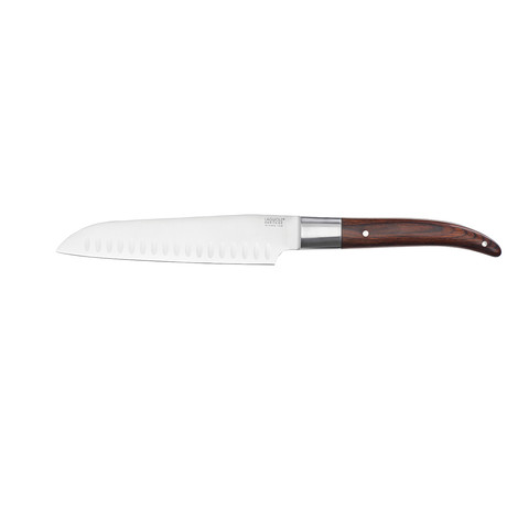 Laguiole Expression // 7" Santoku Knife (Bakelite Wood Handle)