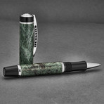 Visconti Millionaire Issoire Green Marble Rollerball Pen // 685RL01 // Store Display