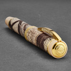 Visconti Millionaire Rain Forest Brown Marble Rollerball Pen // 685RL02