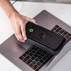 Cell UV Sanitizer + Wireless Charger (Black)