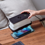 Cell UV Sanitizer + Wireless Charger (Black)