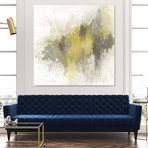 Saffron Abstract I (84"W x 84"H x 1.5"D)