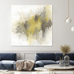 Saffron Abstract I (84"W x 84"H x 1.5"D)