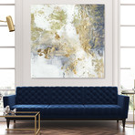 Gilded Aerial (84"W x 84"H x 1.5"D)