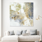 Gilded Aerial (84"W x 84"H x 1.5"D)