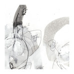 Monochrome Gestures III (72"W x 72"H x 1.5"D)